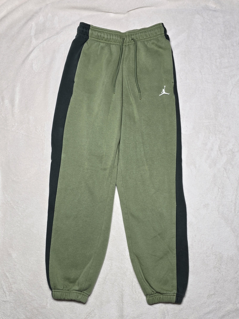 Jordan Brooklyn Fleece Jogger Sweatpants  Olive Green Women's Size XS